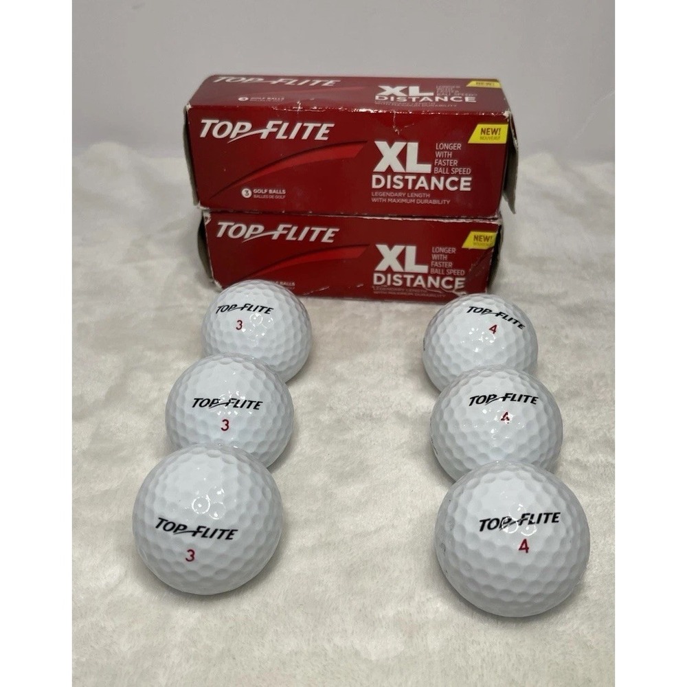 Top Flite XL Distance Set Of 2/3 Packs Golf‎ Balls